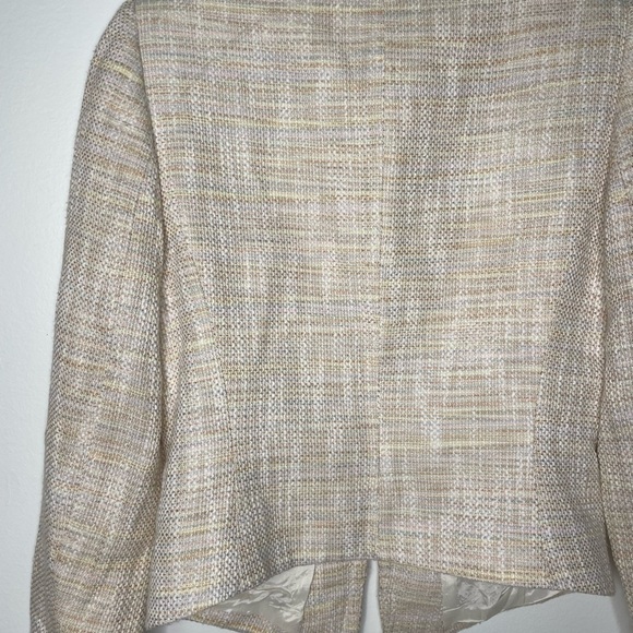 Tahari tweed textured office blazer - Picture 10 of 10